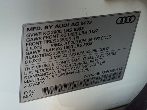 Used 2023 Audi Q7 2.0T Premium Plus w/ Premium Plus Package AWD/4WD image 30