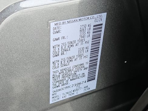 New 2026 Nissan Pathfinder SL image 20