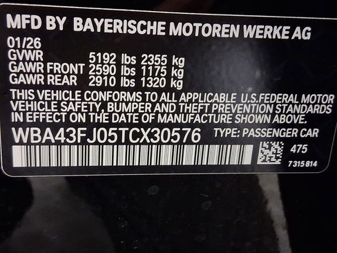 New 2026 BMW 530i w/ M Sport Package image 18