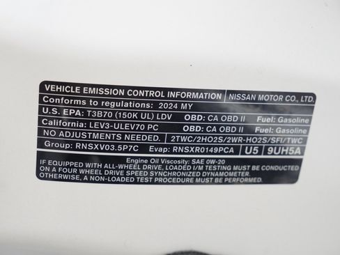 Certified 2024 Nissan Murano SV w/ SV Midnight Edition Package image 23