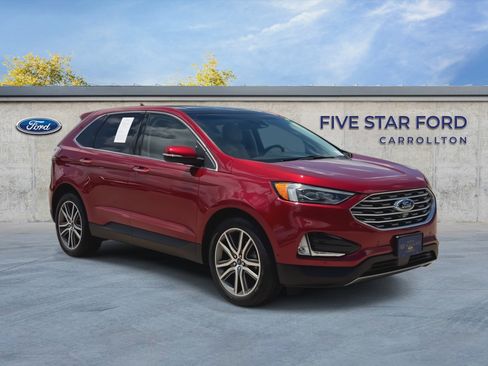Certified 2019 Ford Edge Titanium w/ Equipment Group 301A FWD image 2