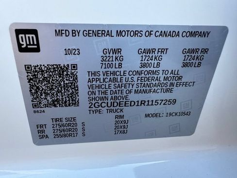 Used 2024 Chevrolet Silverado 1500 RST w/ Z71 Off-Road Package AWD/4WD image 30