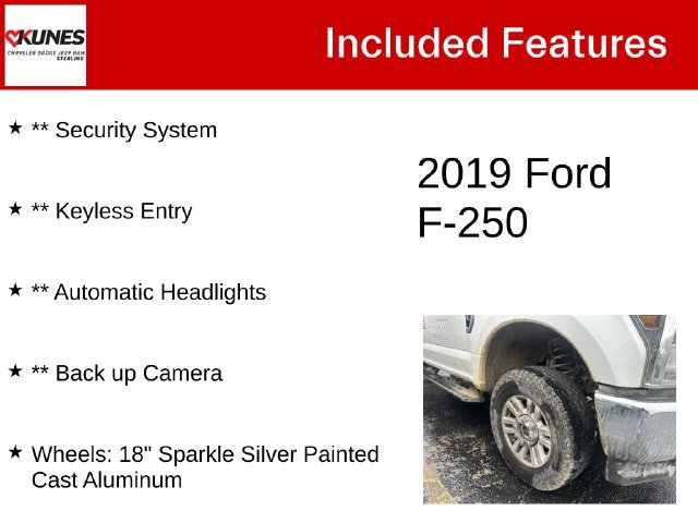 Used 2019 Ford F250 XL w/ STX Appearance Package AWD/4WD image 4