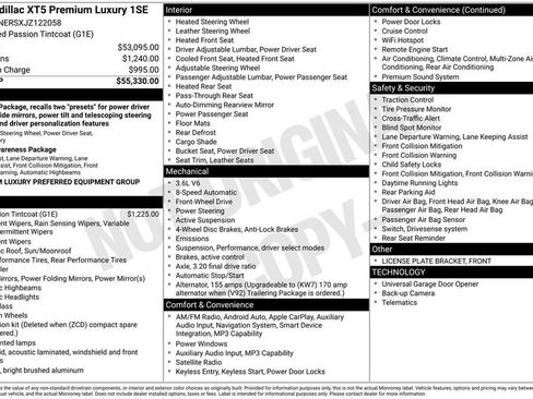 Used 2018 Cadillac XT5 Premium Luxury FWD image 33