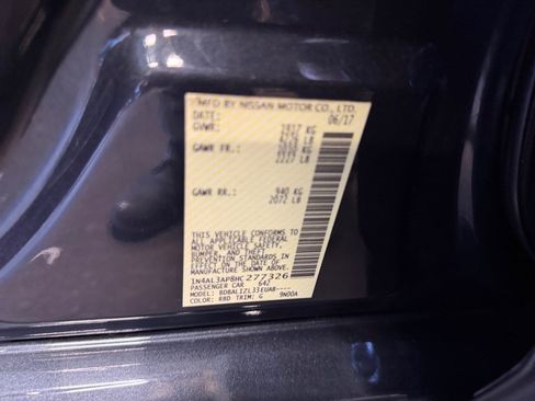 Used 2017 Nissan Altima 2.5 SV FWD image 39