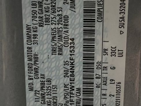 Used 2022 Ford F150 XLT w/ Equipment Group 302A High image 71