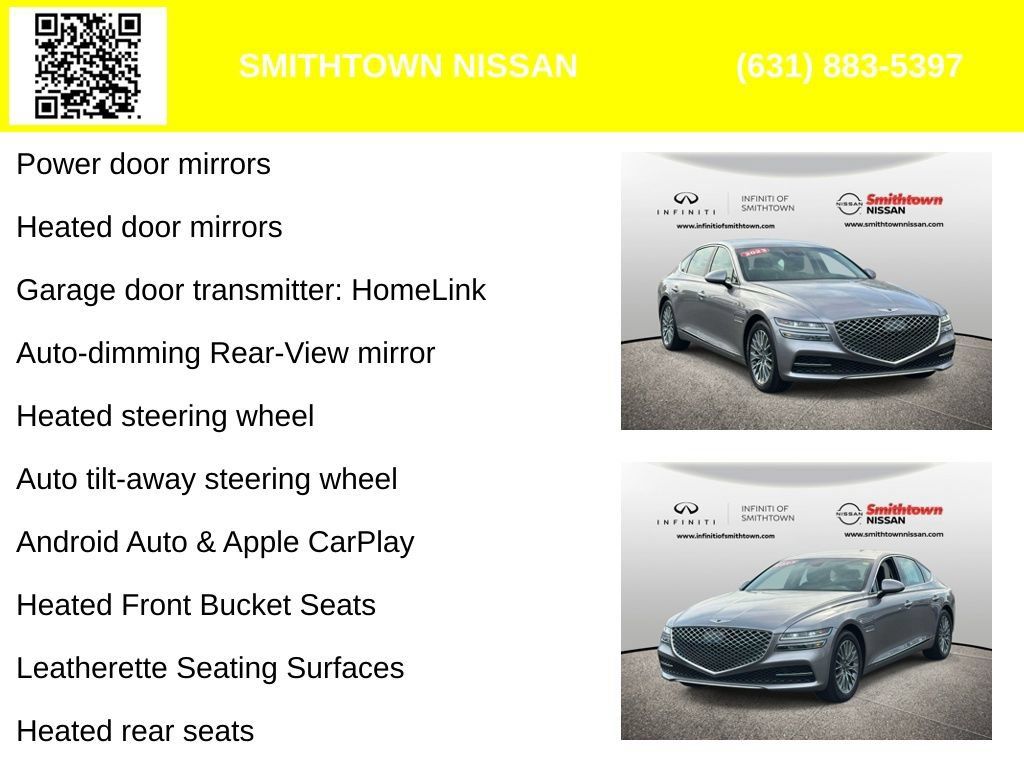 Used 2023 Genesis G80 2.5T AWD/4WD image 8