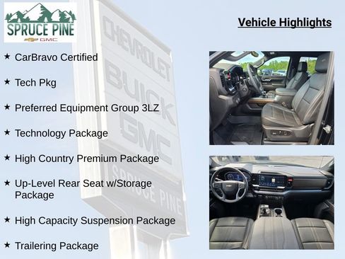Certified 2023 Chevrolet Silverado 1500 High Country w/ High Country Premium Package AWD/4WD image 9