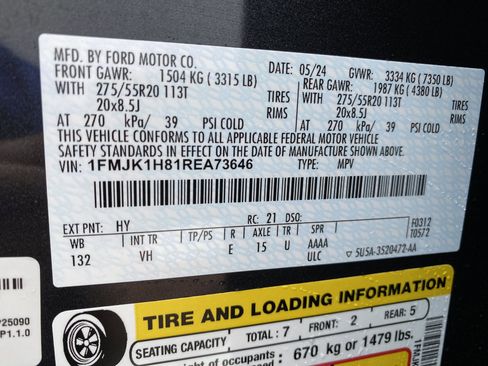 Used 2024 Ford Expedition Max XLT image 40