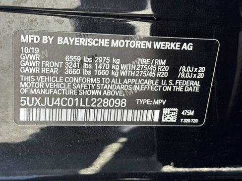 Used 2020 BMW X5 M50i w/ Executive Package AWD/4WD image 33