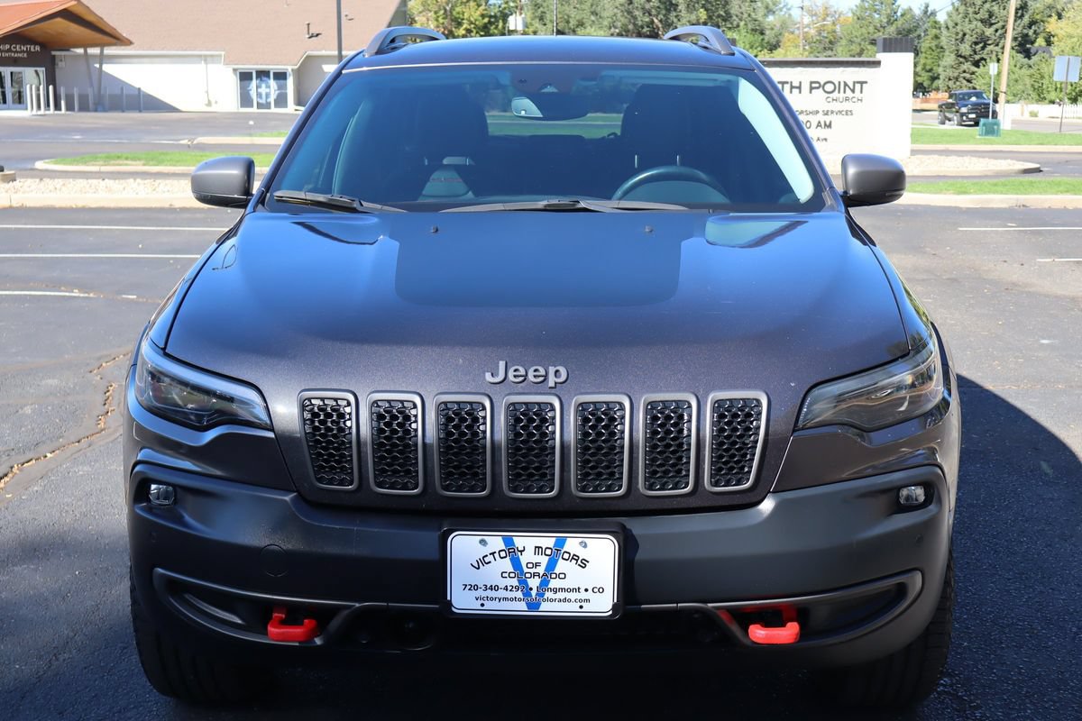 Used 2020 Jeep Cherokee Trailhawk w/ Technology Group AWD/4WD image 12