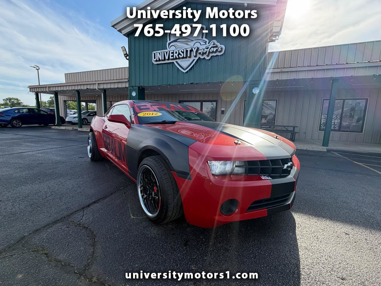 Used 2012 Chevrolet Camaro LS w/ Silver Stripe Package RWD image 1