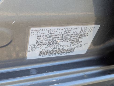 Certified 2025 Nissan Versa SV FWD image 32
