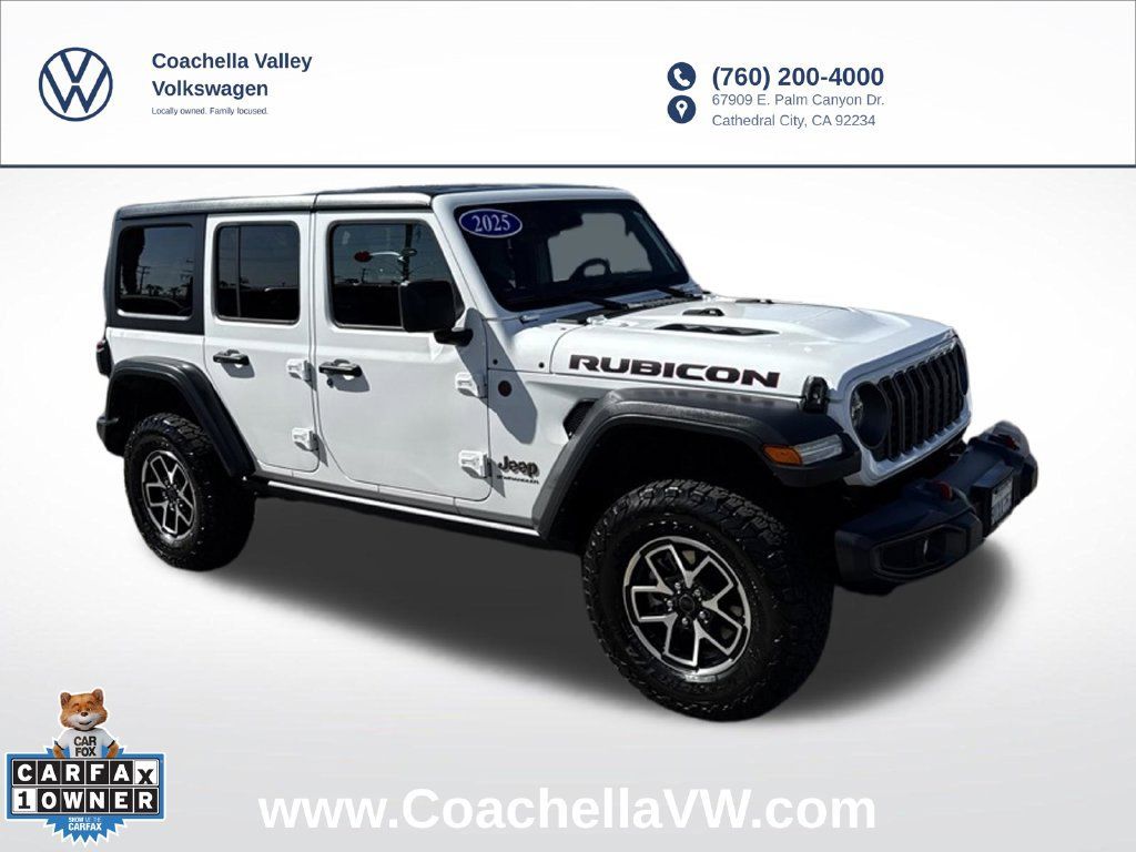 Used 2025 Jeep Wrangler Unlimited Rubicon AWD/4WD 360° Tour