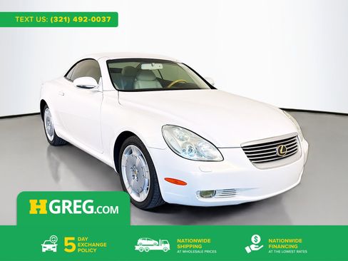 Used 2003 Lexus SC 430 Convertible image 1