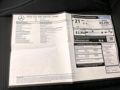 New 2026 Mercedes-Benz GLE 450 4MATIC Coupe image 13