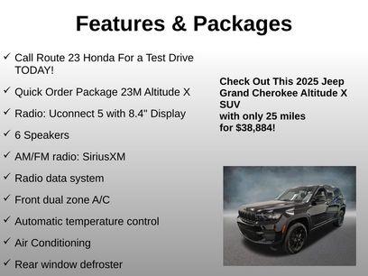 Used 2025 Jeep Grand Cherokee Altitude