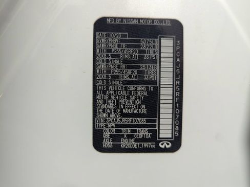 Used 2024 INFINITI QX55 Luxe AWD/4WD image 24