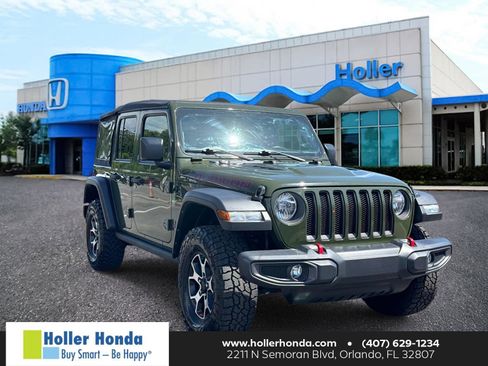 Used 2021 Jeep Wrangler Unlimited Rubicon AWD/4WD image 1
