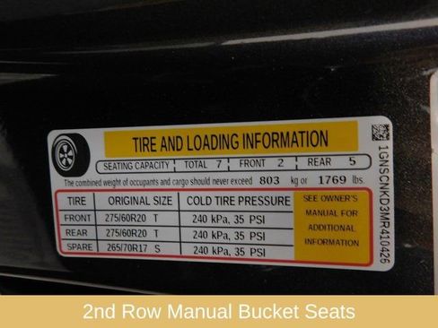 Used 2021 Chevrolet Tahoe LT image 63