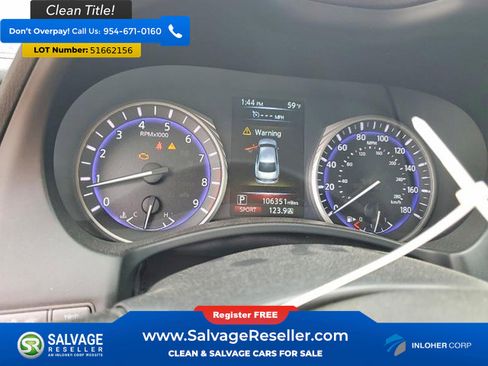 Used 2015 INFINITI Q50 Premium w/ Navigation Package AWD/4WD image 12