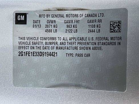 Used 2013 Chevrolet Camaro LS w/ Black Rally Stripe Package RWD image 26