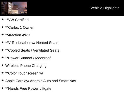 Certified 2025 Volkswagen Atlas Cross Sport SE w/ Panoramic Sunroof Package AWD/4WD image 11
