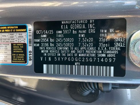 New 2025 Kia Telluride S image 38