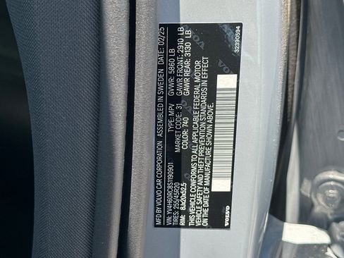 New 2025 Volvo XC60 T8 Plus w/ Protection Package Premier image 32