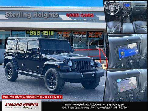 Used 2015 Jeep Wrangler Unlimited Sahara image 1