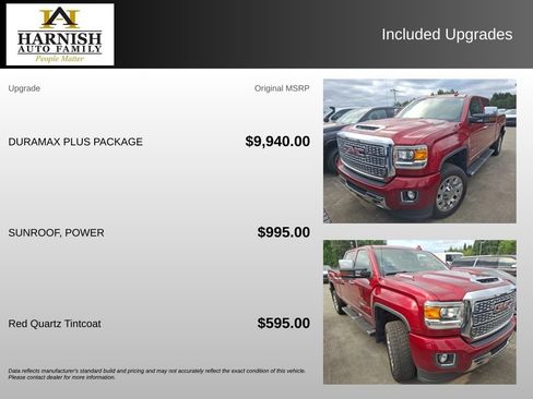 Used 2019 GMC Sierra 2500 Denali w/ Duramax Plus Package AWD/4WD image 4