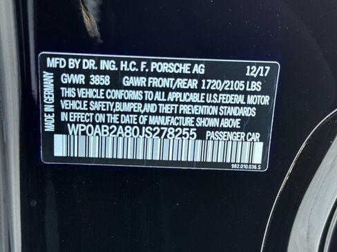 Certified 2018 Porsche 718 Cayman GTS image 33