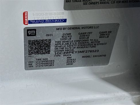 Certified 2021 Chevrolet Silverado 2500 LTZ w/ LTZ Premium Package RWD image 32
