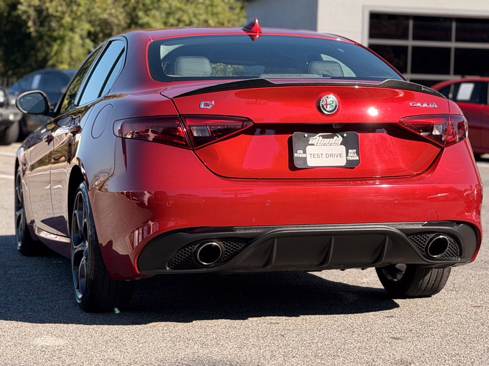 Used 2017 Alfa Romeo Giulia Ti w/ TI 19" Sport Package AWD/4WD image 3