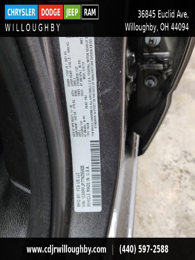 Used 2026 RAM 1500 Laramie AWD/4WD image 46