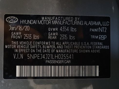 Used 2020 Hyundai Sonata SEL Plus FWD image 33