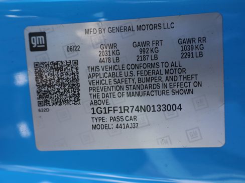 Used 2022 Chevrolet Camaro LT w/ RS Package image 37