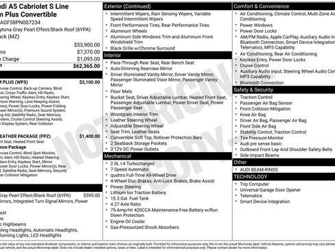 Certified 2023 Audi A5 2.0T Premium Plus w/ Premium Plus image 37