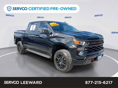 Used 2024 Chevrolet Silverado 1500 Custom Trail Boss AWD/4WD image 1