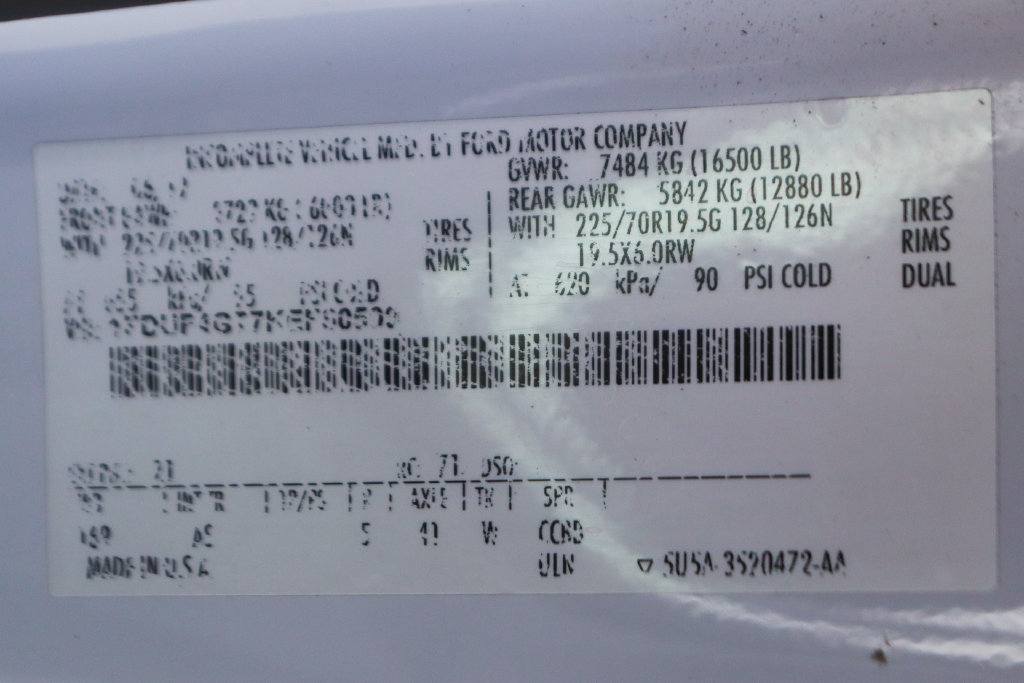 Used 2019 Ford F450 XL w/ XL Value Package RWD image 40