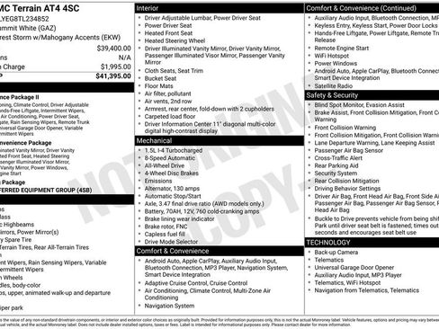 New 2026 GMC Terrain AT4 image 4