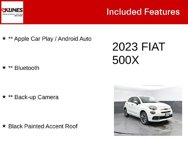 Used 2023 FIAT 500X Sport AWD/4WD image 3
