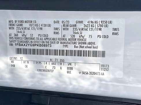 Used 2023 Ford Transit 350 XLT image 17