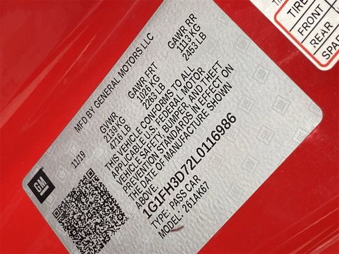 Used 2020 Chevrolet Camaro SS image 34