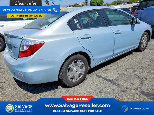 Used 2012 Honda Civic Hybrid Sedan image 4