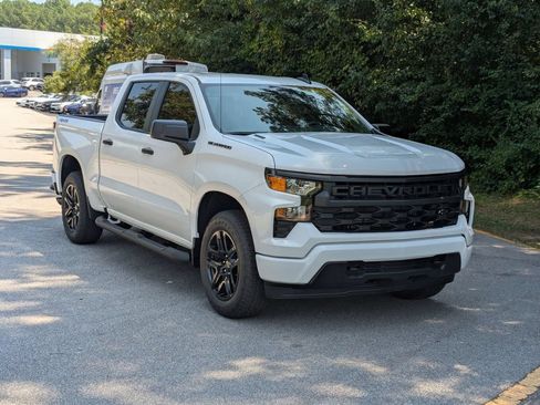 New 2026 Chevrolet Silverado 1500 Custom w/ Turbomax Blackout Package AWD/4WD image 2