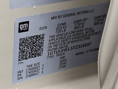 New 2026 GMC Sierra 1500 Denali Ultimate AWD/4WD image 11