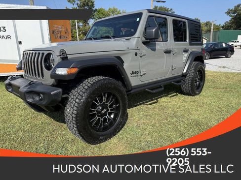 Used 2021 Jeep Wrangler Unlimited Sport AWD/4WD image 1