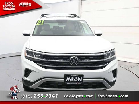 Used 2021 Volkswagen Atlas SE w/ Panoramic Sunroof Package AWD/4WD image 3