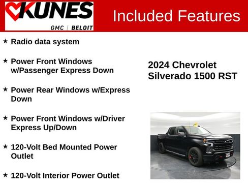 Used 2024 Chevrolet Silverado 1500 RST w/ Redline Edition AWD/4WD image 3